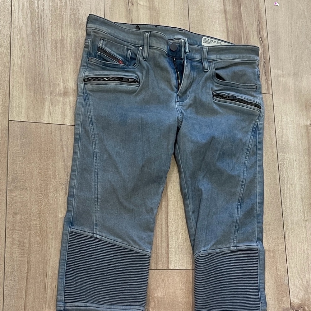 Diesel Blue Super Skinny Jeans